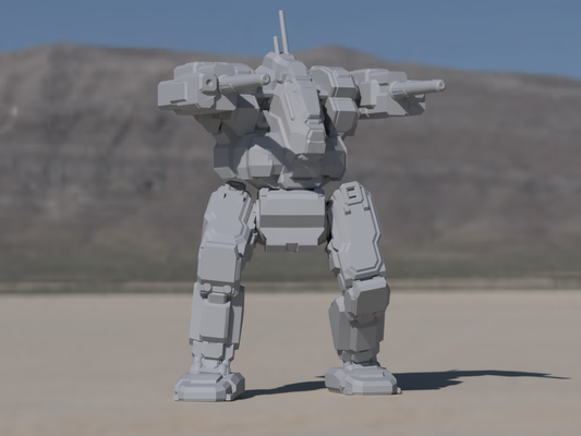 BJ-1 "Blackjack" - Alternate Battletech Mechwarrior Miniatures
