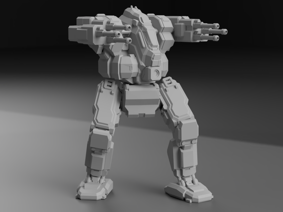 BJ-A-4 Blackjack "Arrow" - Alternate Battletech Mechwarrior Miniatures
