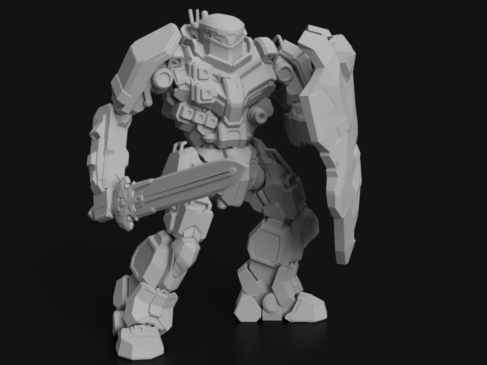 BL-X-KNT "Red Reaper"  - Alternate Battletech Mechwarrior Miniatures