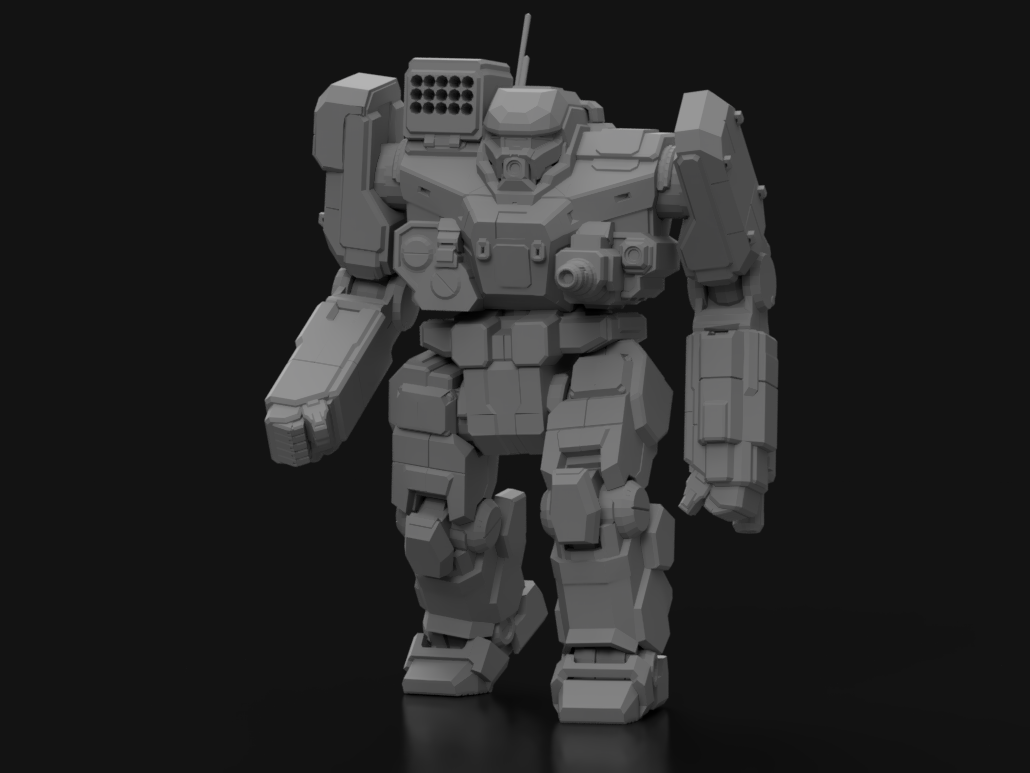 BNC-LM "Banshee"- Alternate Battletech Mechwarrior Miniatures