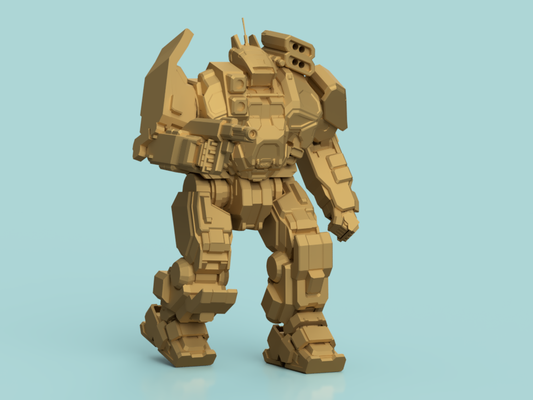 Conjurer "Hellhound" - Alternate Battletech Mechwarrior Miniatures