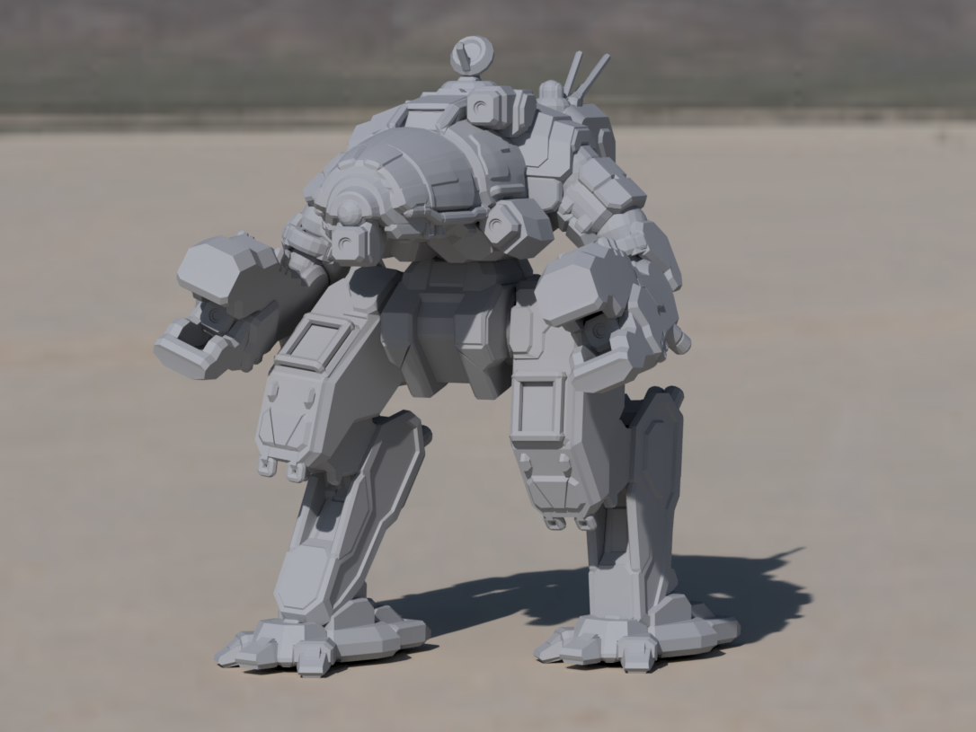 CRB-20 "Crab" - Alternate Battletech Mechwarrior Miniatures