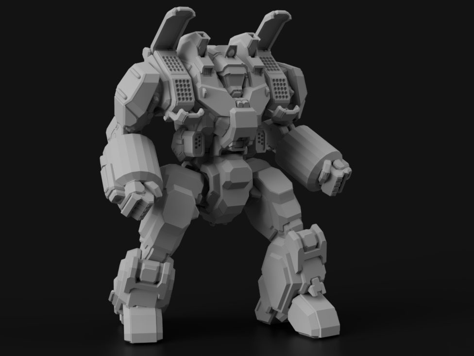 CRD-3K "Crusader" - Alternate Battletech Mechwarrior Miniatures