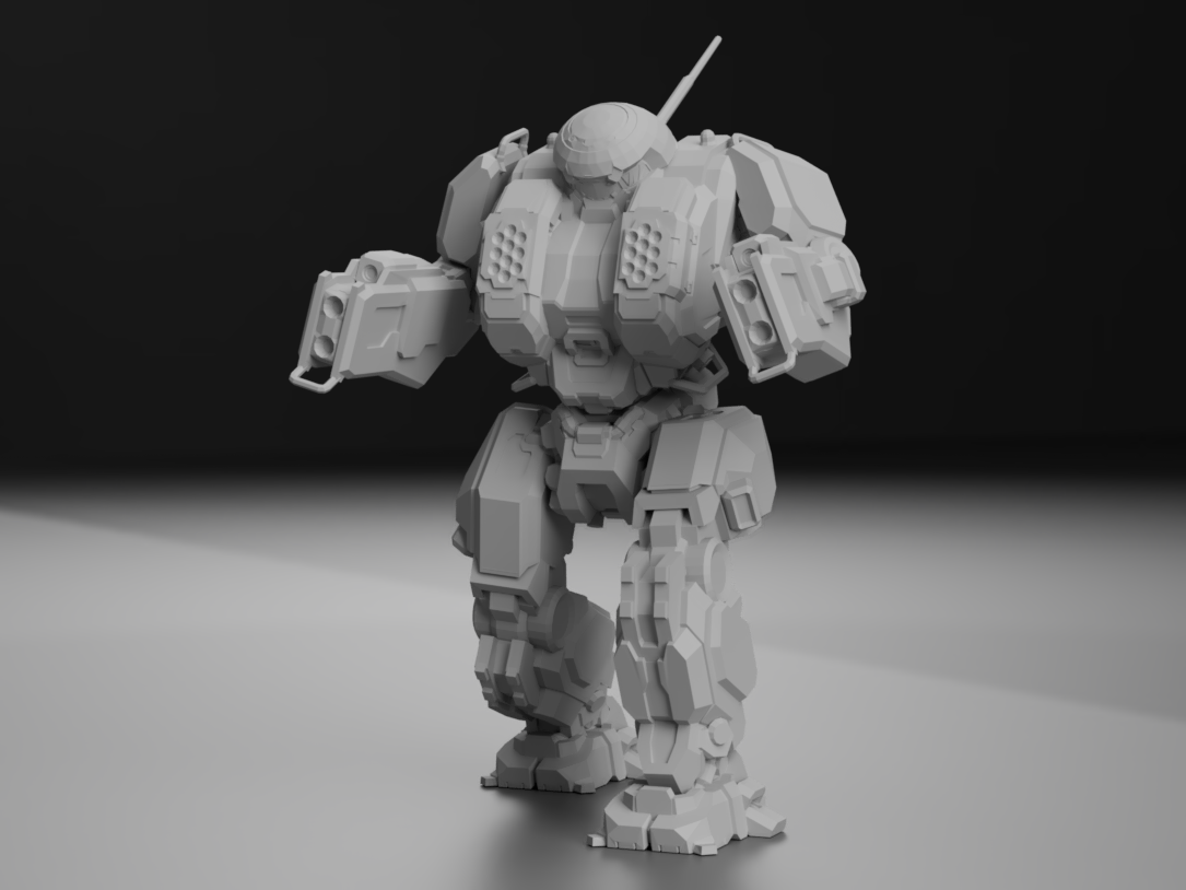 DV-6M "Dervish" - Alternate Battletech Mechwarrior Miniatures