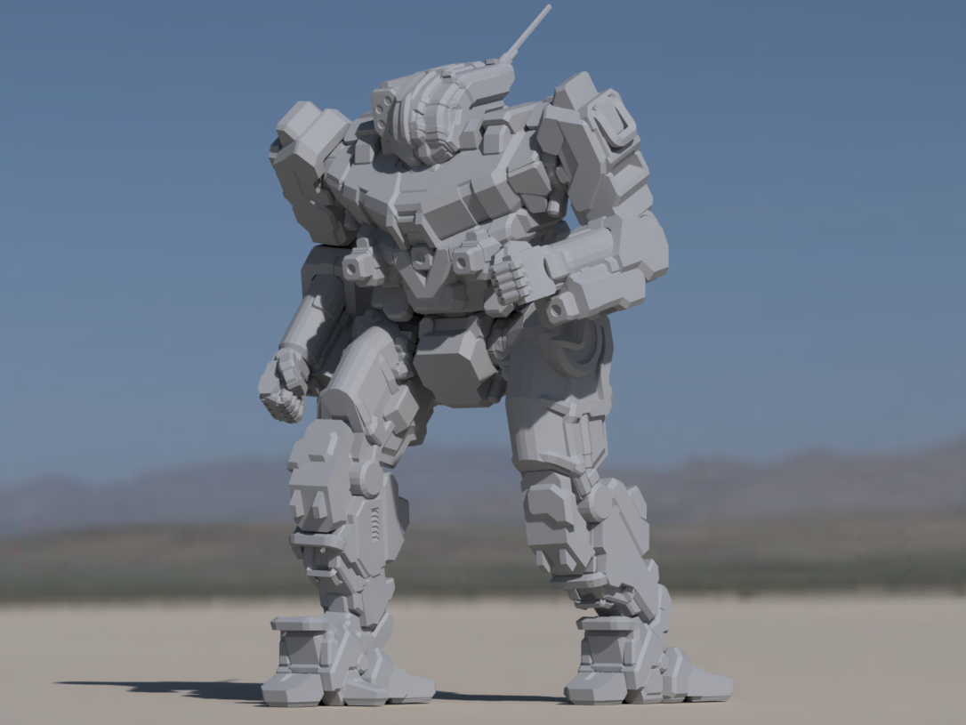 GHR-5H "Grasshopper"- Alternate Battletech Mechwarrior Miniatures