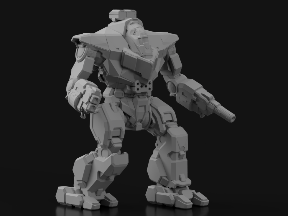 GLT-3N "Guillotine" - Alternate Battletech Mechwarrior Miniatures