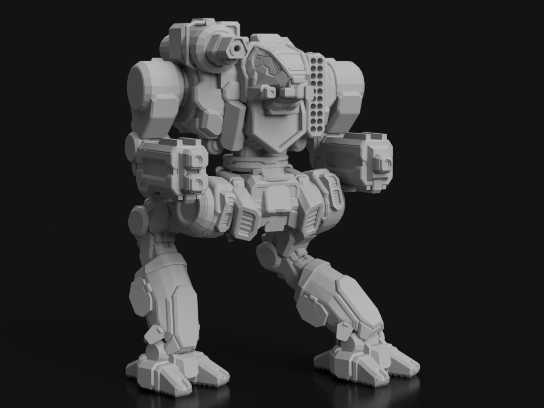 HA1-OC "Hauptmann" - Alternate Battletech Mechwarrior Miniatures