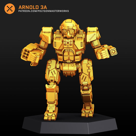 Commando 3A (By PMW) - Alternate Battletech Mechwarrior Miniatures
