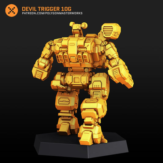 Devil Trigger 10G (By PMW) Alternate Battletech Mechwarrior Miniatures