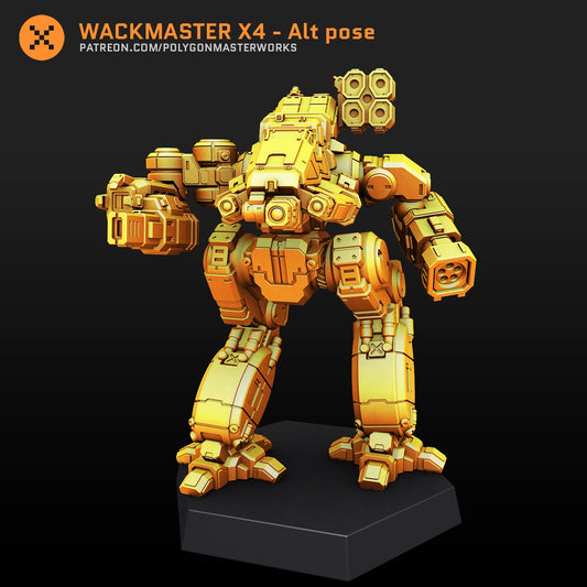 Wackmaster MWO X4 Alt (By PMW) Alternate Battletech Mechwarrior Miniatures