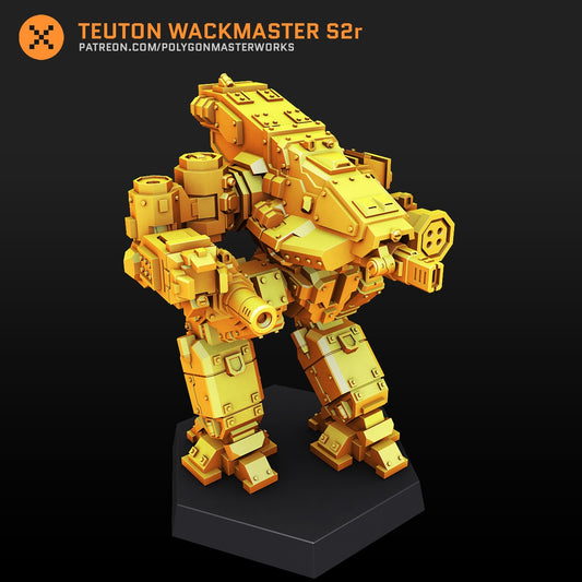 Teuton Wackmaster S2r (By PMW) Alternate Battletech Mechwarrior Miniatures