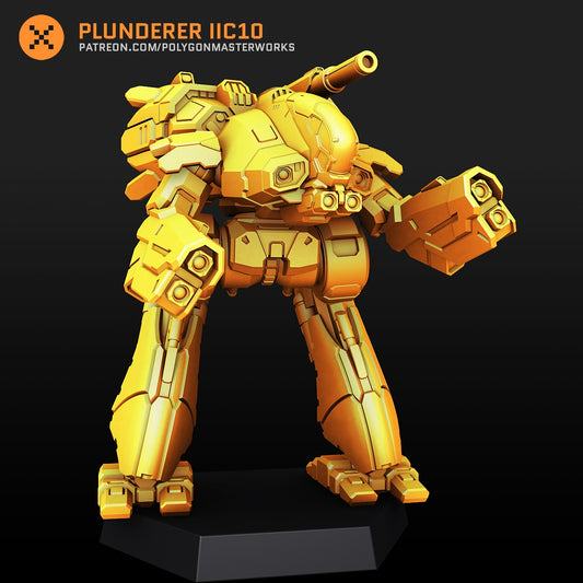 Plunderer IIC10 (By PMW) Alternate Battletech Mechwarrior Miniatures