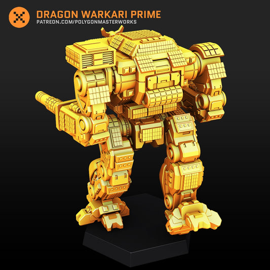 Dragon Wakari Prime (By PMW) Alternate Battletech Mechwarrior Miniatures