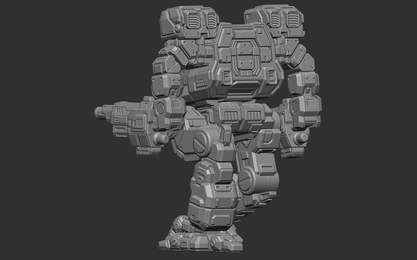 Splinter Wulf A - Alternate Battletech Mechwarrior Miniatures