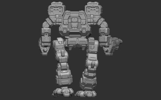 Splinter Wulf D - Alternate Battletech Mechwarrior Miniatures