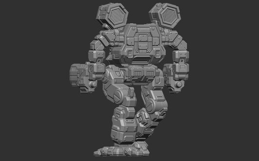 Splinter Wulf E - Alternate Battletech Mechwarrior Miniatures