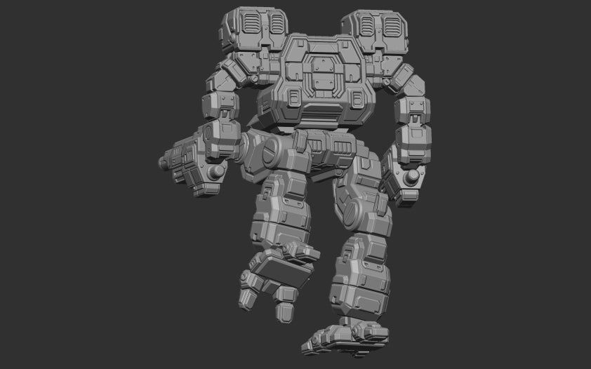 Splinter Wulf M - Alternate Battletech Mechwarrior Miniatures