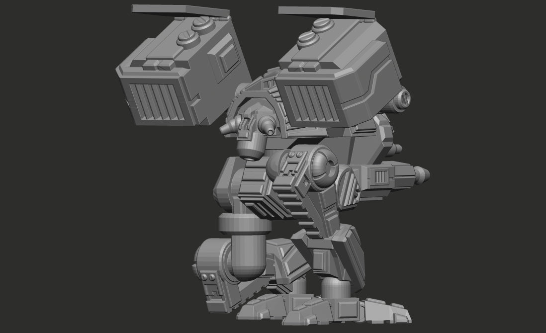 CPLT-Crouch "Catapult" - Alternate Battletech Mechwarrior Miniatures