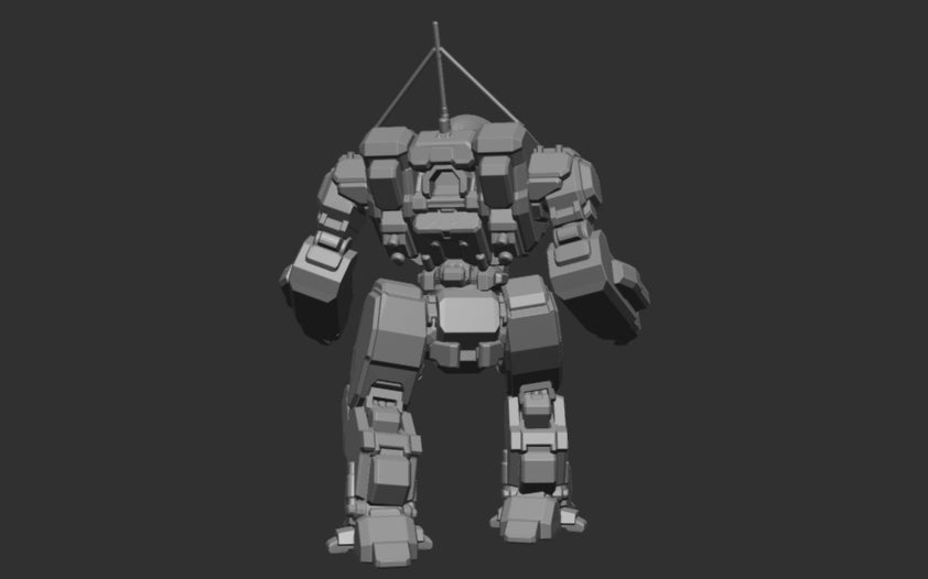 CP-10-Z "Cyclops" - Alternate Battletech Mechwarrior Miniatures
