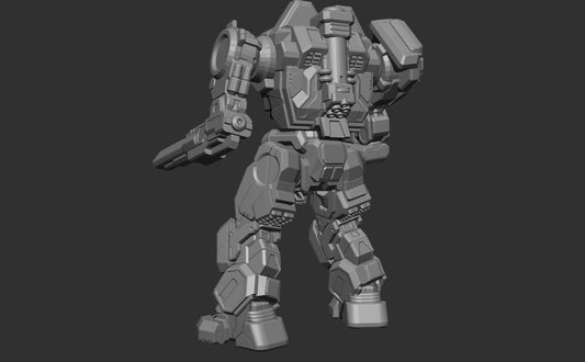 EXE-Prime "Executioner" - Alternate Battletech Mechwarrior Miniatures