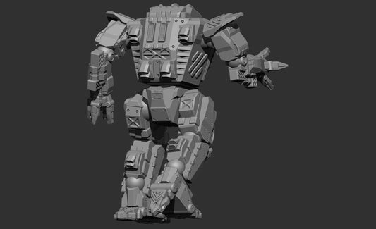 Warlock 1A (By PMW) Alternate Battletech Mechwarrior Miniatures