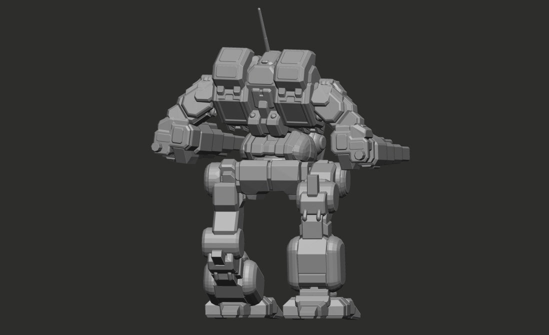 MDD-Prime "Mad Dog" - Alternate Battletech Mechwarrior Miniatures