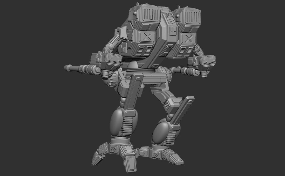 MDG-Prime "Mad Dog" - Alternate Battletech Mechwarrior Miniatures