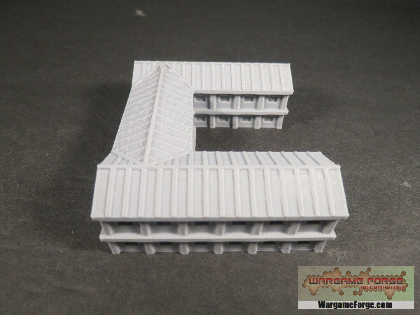Military Barracks - Tabletop Wargame Terrain Battletech Warhammer