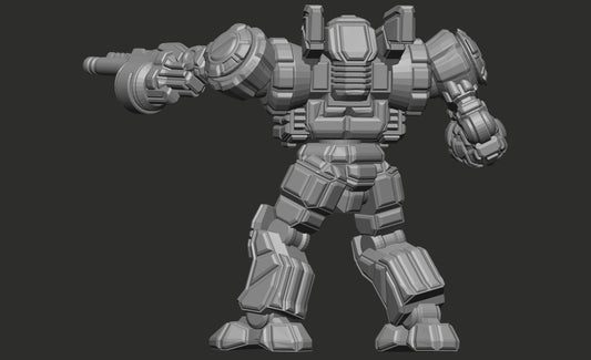 ZUE-Aim "Zeus" - Alternate Battletech Mechwarrior Miniatures