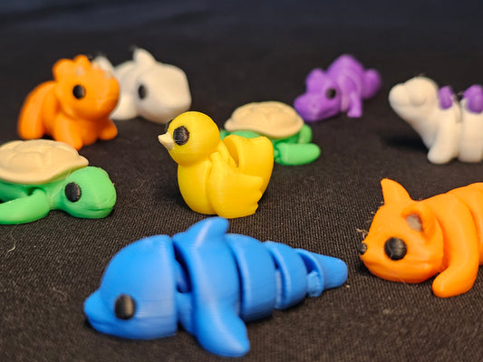 Mini Wiggler Random Packs, Articulated 3D Prints