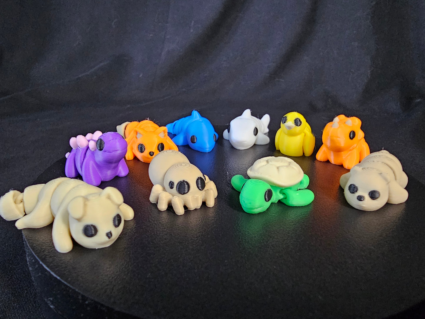 Mini Wiggler Random Packs, Articulated 3D Prints
