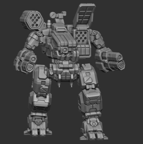 Devil Trigger 7D | Alternate Battletech Mechwarrior Miniatures