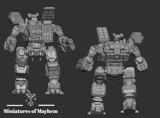 Devil Trigger 7D | Alternate Battletech Mechwarrior Miniatures