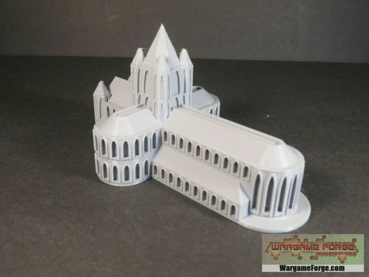 Gothic Cathedral | Tabletop Wargame Terrain | Battletech | Warhammer