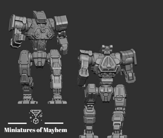 Huntergael 4WA | Alternate Battletech Mechwarrior Miniatures