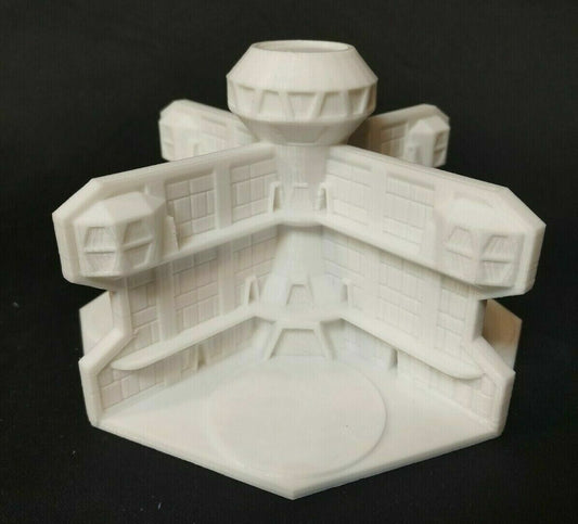 Military Mech Hangar | Tabletop Wargame Terrain | Battletech | Warhammer