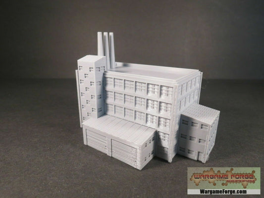 Modern Factory | Tabletop Wargame Terrain | Battletech | Warhammer