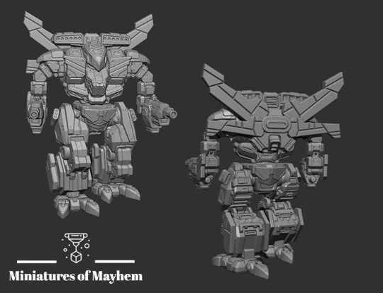 Trickster Talon | Alternate Battletech Mechwarrior Miniature – Stickurama
