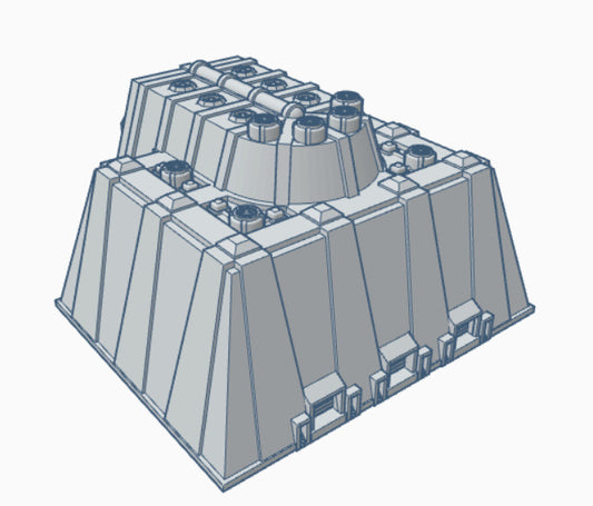 Hardened Mech Factory - Tabletop Wargame Terrain Battletech Warhammer