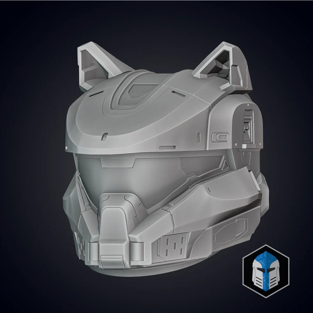 Halo Infinite Cavallino Helmets - 3D Printed Full-Size  - Master Chief's Helmet for Cosplay, Collectors, and Gamers