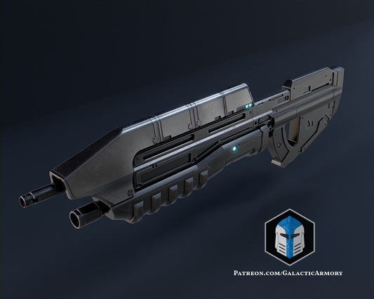 Halo 3 AR Replica - 3D Printed Full-Size - Master Chief's Weaponry for Cosplay, Collectors, and Gamers