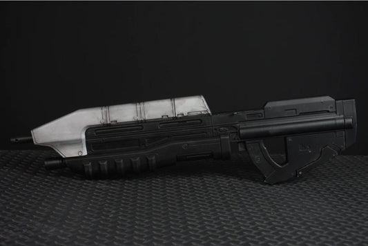 35.5 Inch Halo BR55 Foam Battle Rifle Replica – Chief Cosplay Prop For Video Game Costume