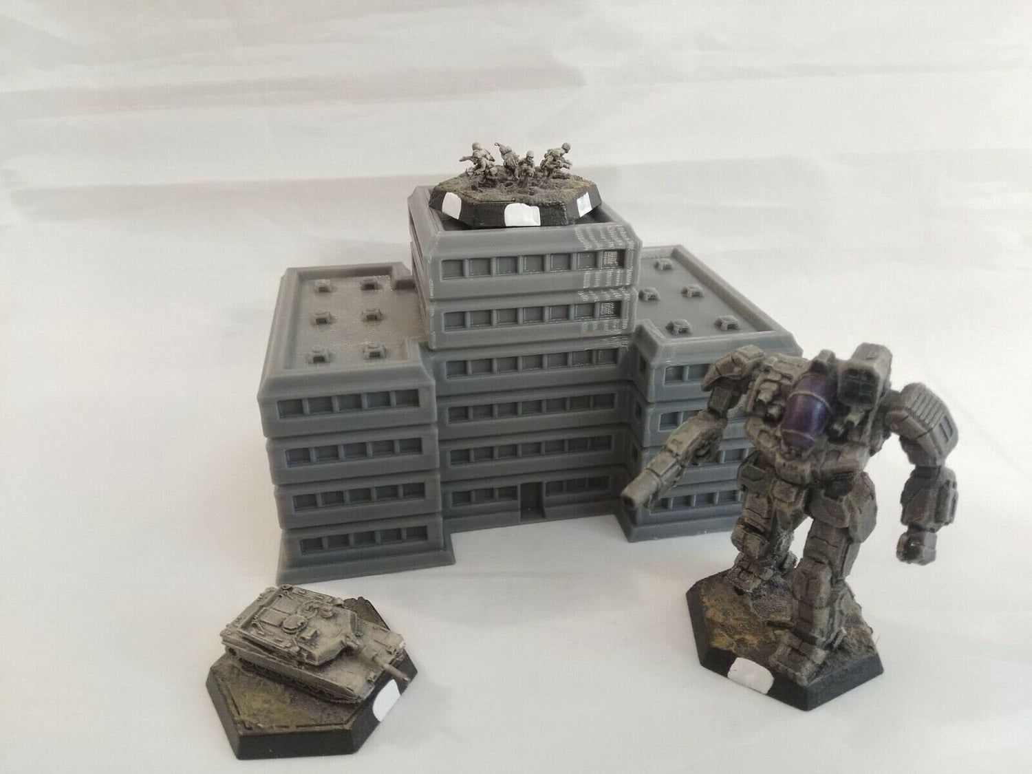 Military Command Building, Tabletop War Game Terrain Battletech ...