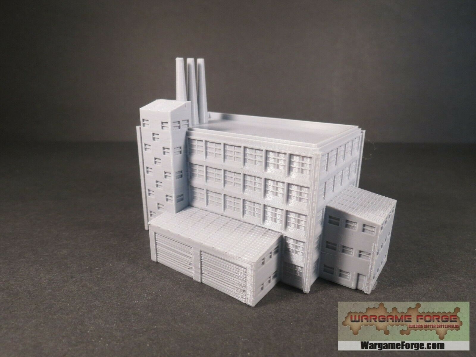 Modern Factory, Tabletop War Game Terrain Battletech – Stickurama