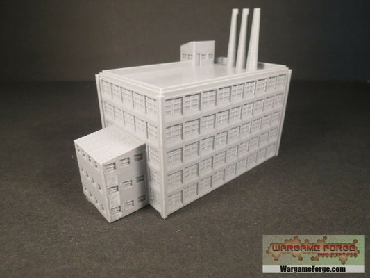 Modern Factory, Tabletop War Game Terrain Battletech