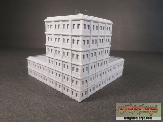 Modern Building 6, Tabletop War Game Terrain Battletech