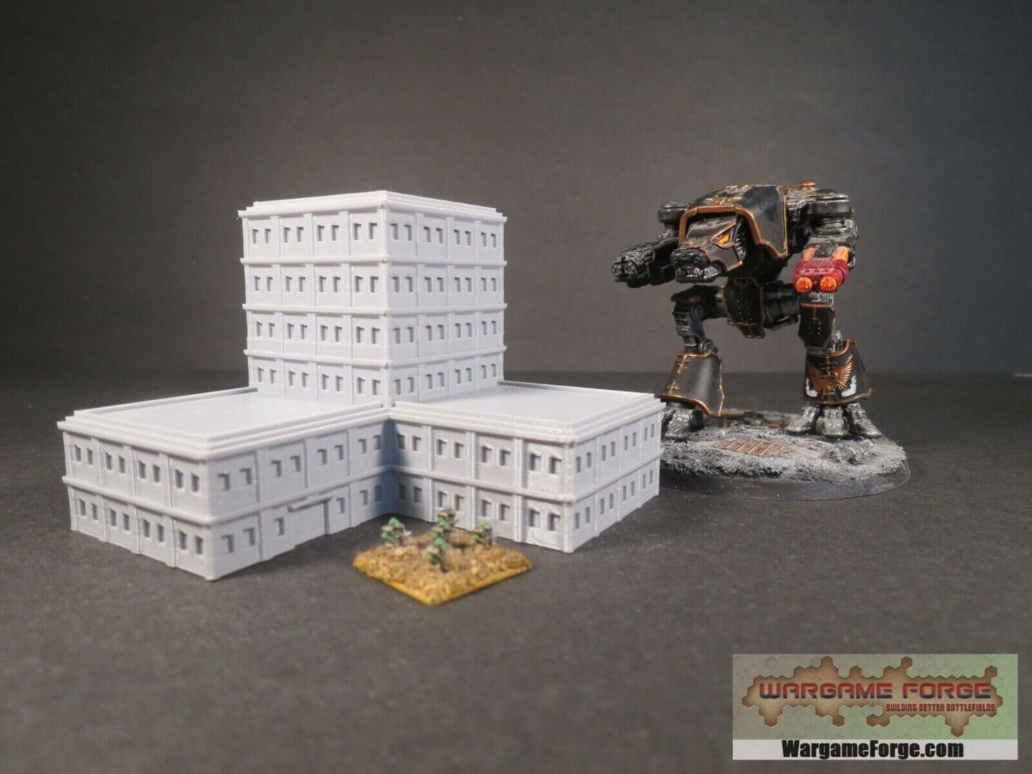 Modern Building 6, Tabletop War Game Terrain Battletech