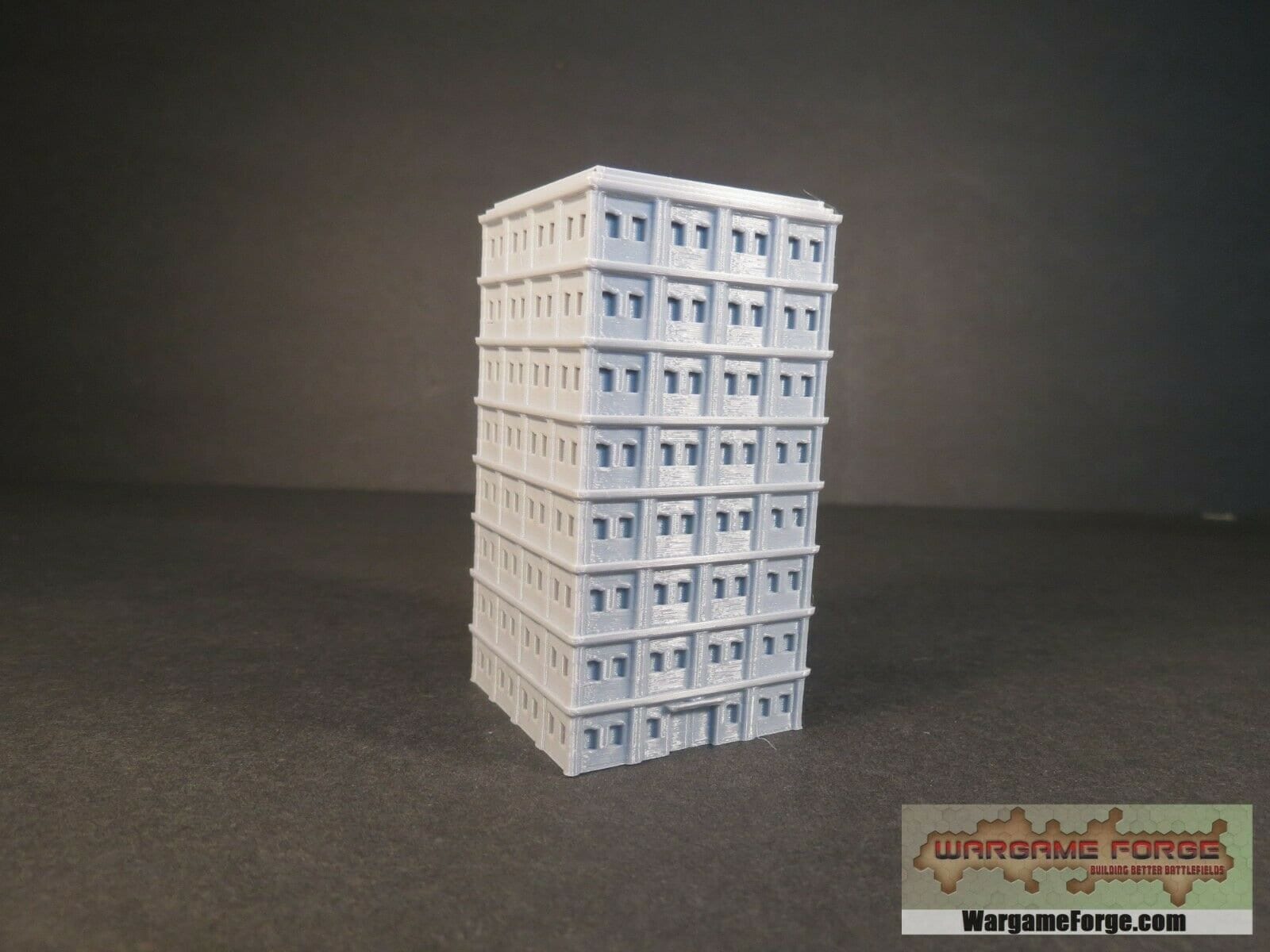 Modern Building 3, Tabletop War Game Terrain Battletech – Stickurama