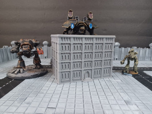 Gothic Building 111 (G111), Tabletop War Game Terrain Battletech