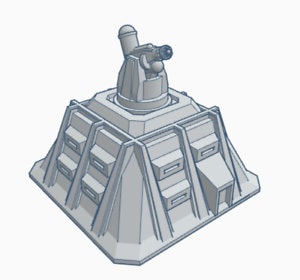 Weapon Emplacement Towers - Tabletop War Game Terrain Battletech